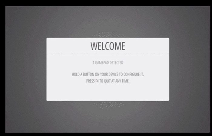 Configuración del controlador de juego
