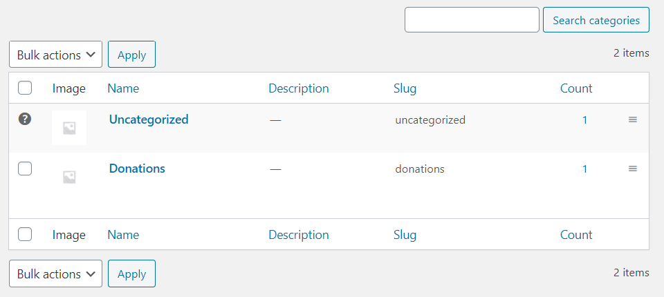 categoria de producto