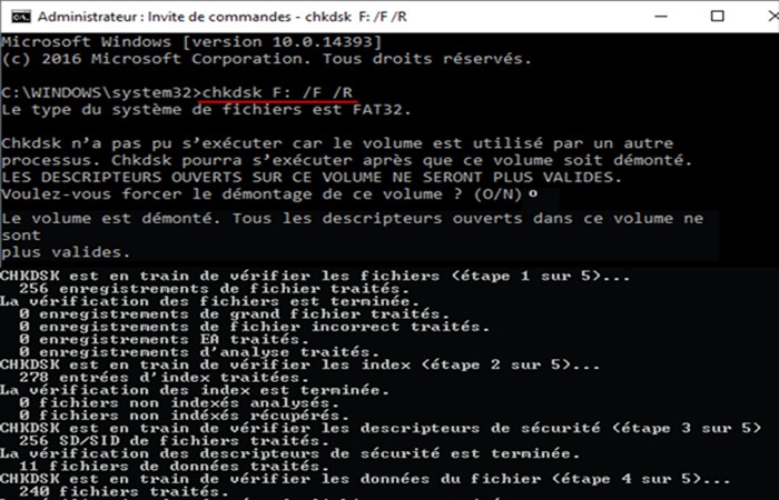luego haz clic en "Recuperar"
