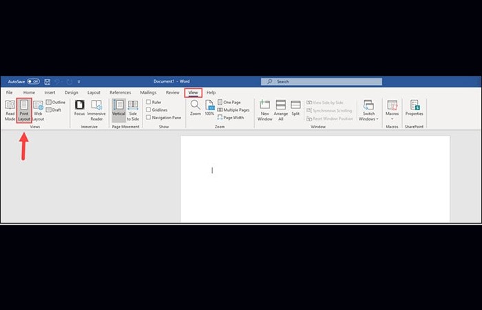 Comienza con un documento de Microsoft Word en blanco