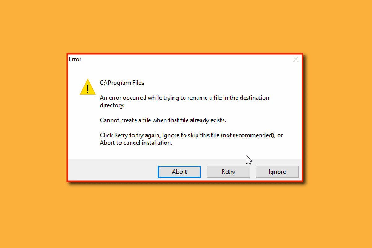 Cómo cambiar el nombre del archivo en el directorio de destino en Windows 10