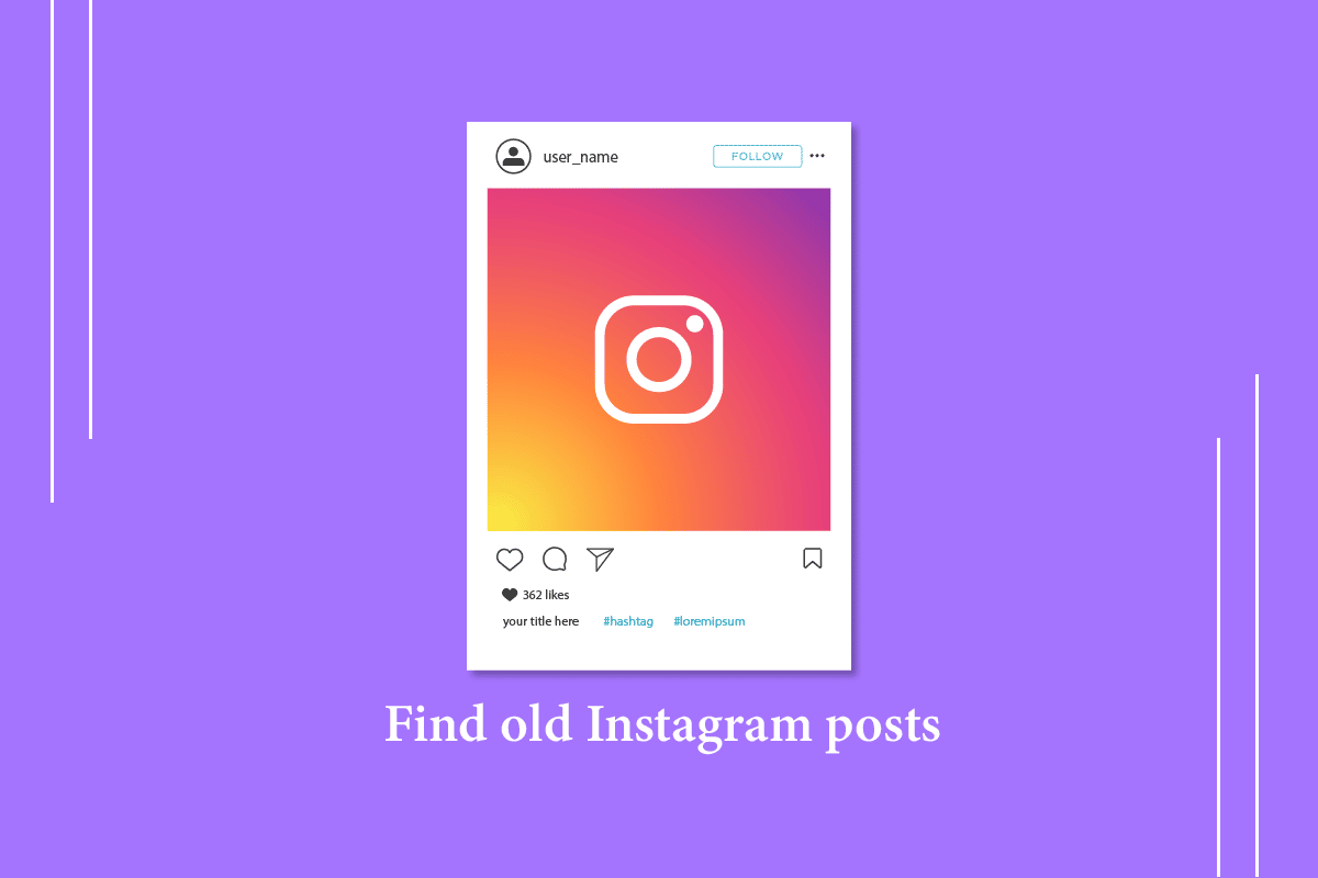 Cómo encontrar publicaciones antiguas de Instagram