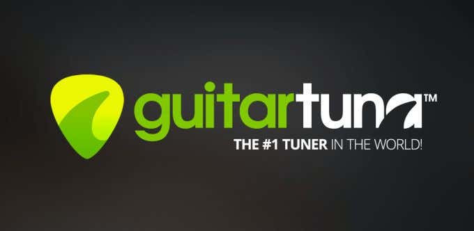 logotipo de guitarra atún