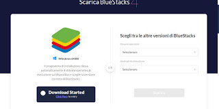 Sitio web de bluestacks Pilas azules