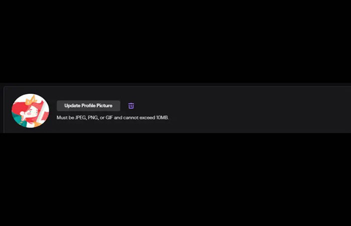 Cambia el tamaño de tu foto de perfil de Twitch