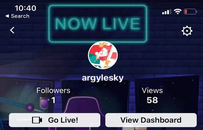Cambia tu foto de perfil de Twitch en iPhone