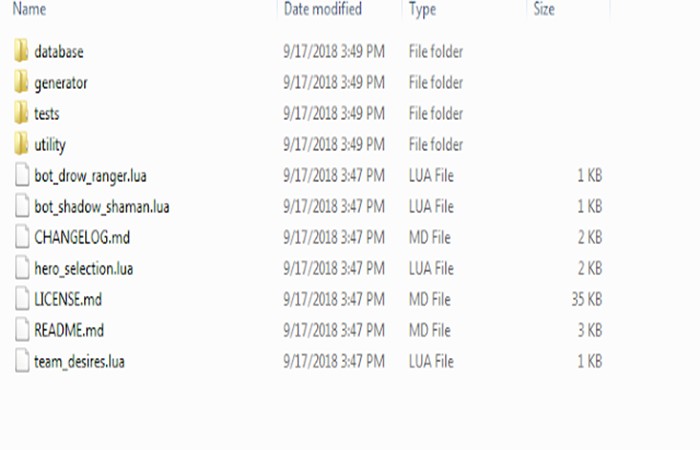 Crea una carpeta 'bots'