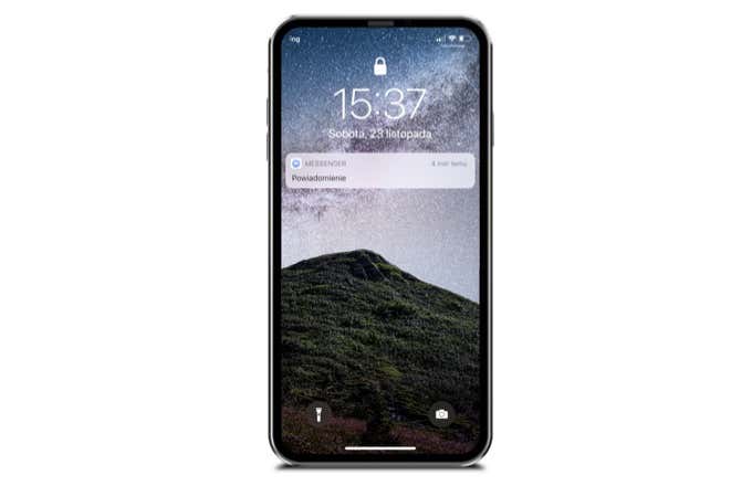 pantalla del iphone