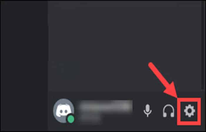 haz clic en el icono de configuración