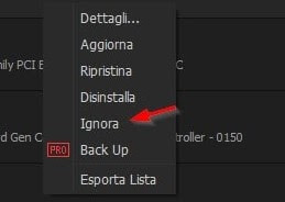 Ignorar nuevos controladores