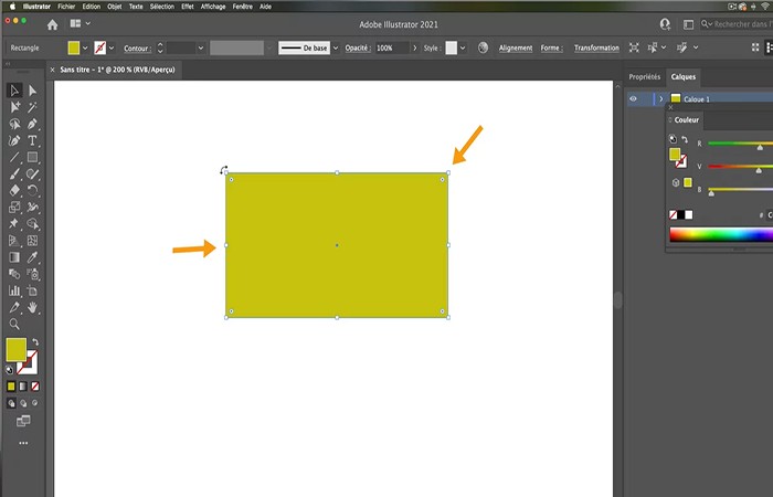 Cambiar el tamaño de la forma