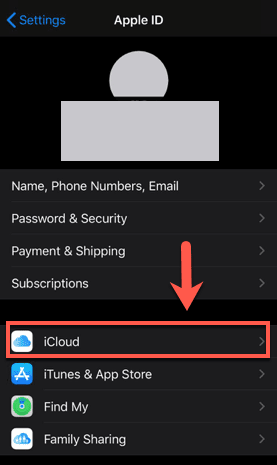 iCloud en ID de Apple