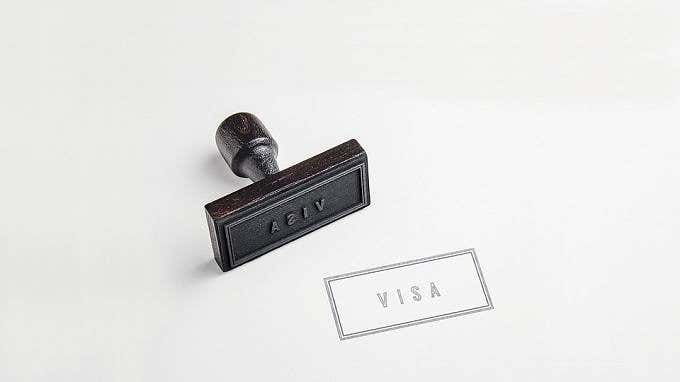 Sello de visa