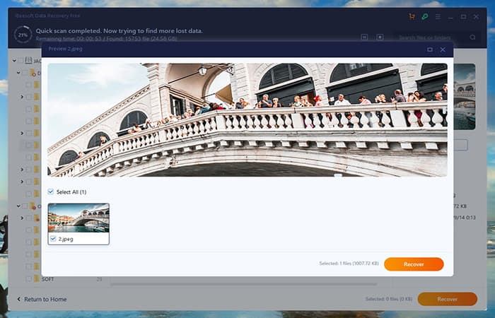 Recuperar archivos borrados accidentalmente