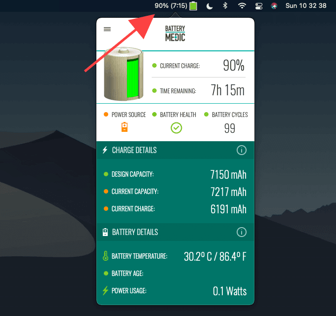 Aplicación Battery Medic