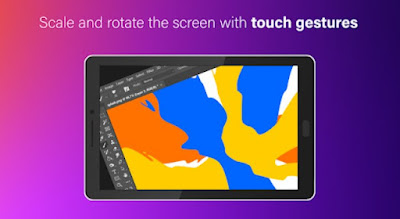 Aplicación SuperDisplay Superpantalla