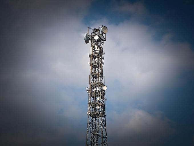 una torre celular
