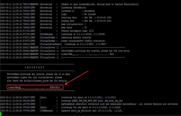 iptables -t filter -A INPUT -p udp --dport 9987 -j ACCEPT
