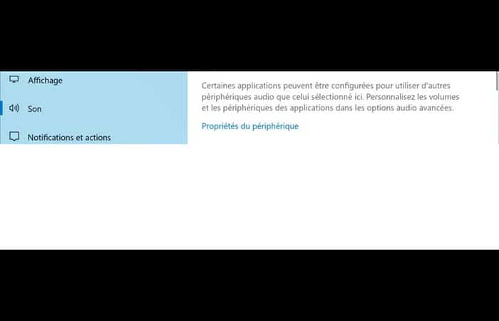 Accede a las propiedades del dispositivo de salida