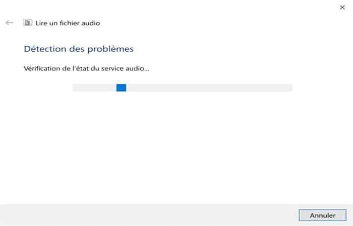 ejecuta el solucionador de problemas