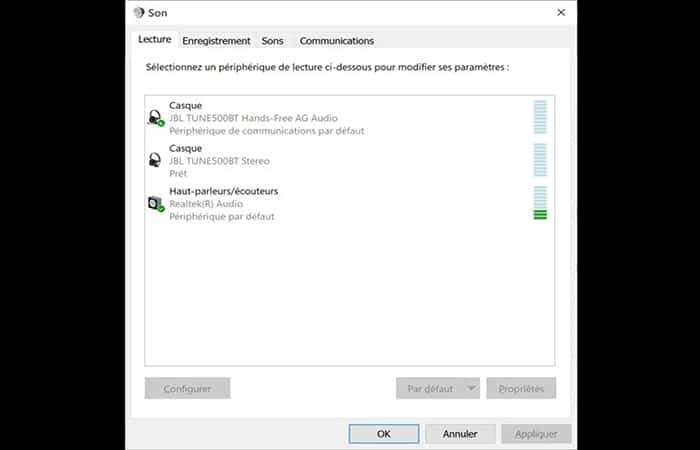 dispositivos de salida de audio