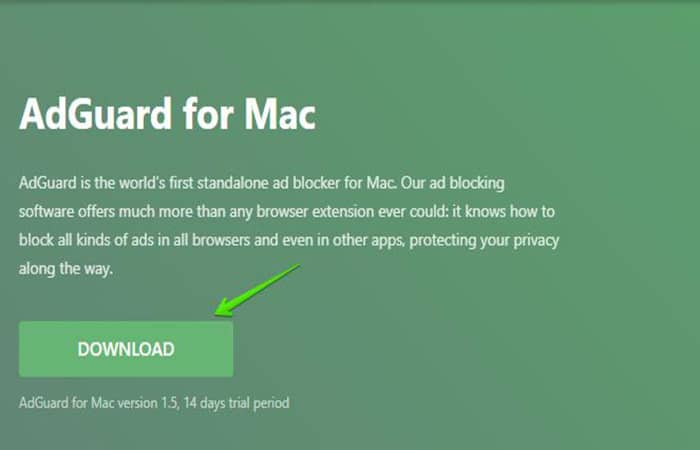 Descargar e instalar AdGuard en MAC