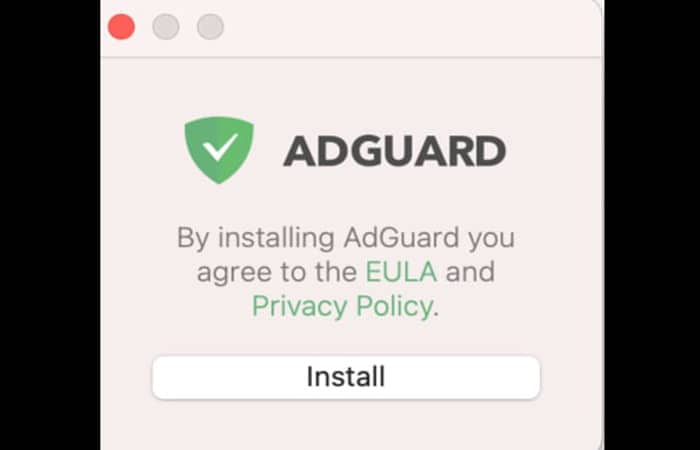 Descargar e instalar AdGuard en MAC