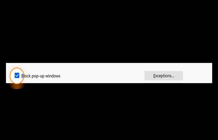 Cómo bloquear anuncios emergentes en Firefox