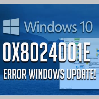 ¿Cómo reparar el error de actualización de Windows 0x8024001e?