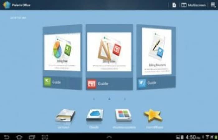 Haz clic en el botón Menú y luego en Agregar nube