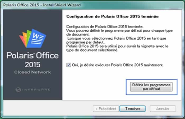 Establecer programas predeterminados