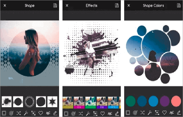 Creative Shape Photo Editor