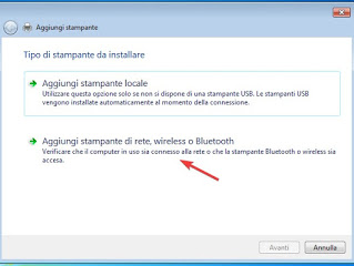 Agregue una impresora de red, inalámbrica o Bluetooth agregar impresora windows 7
