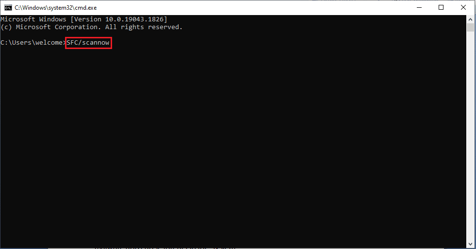Comando sfc scannow.  Arreglar el error Nvxdsync exe en Windows 10