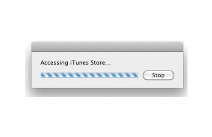 Acceso a la ventana de iTunes Store