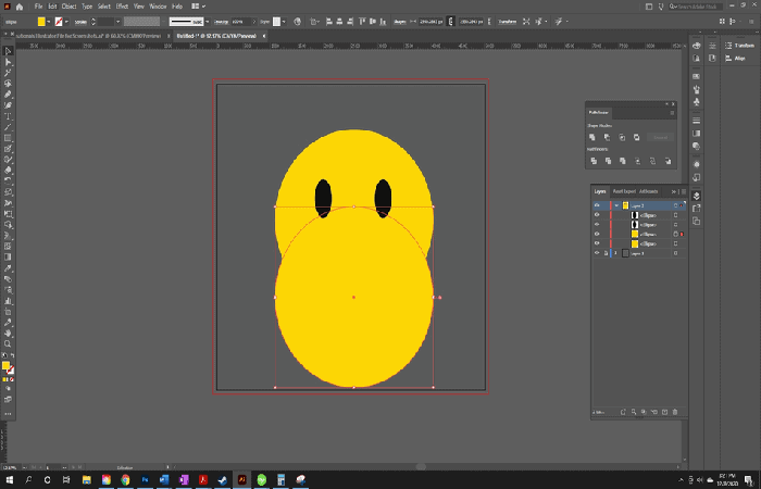 Scal kształty w programie Illustrator