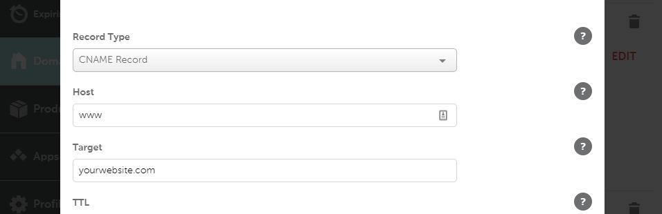 Apuntando la url www a la url canónica.