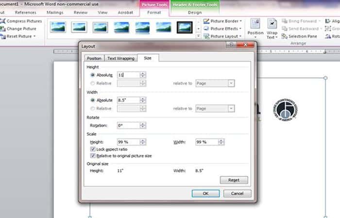 Crear un encabezado en Word