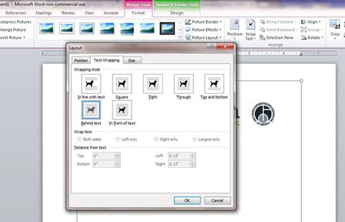 Crear un encabezado en Word