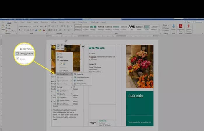 Hacer un folleto en Word