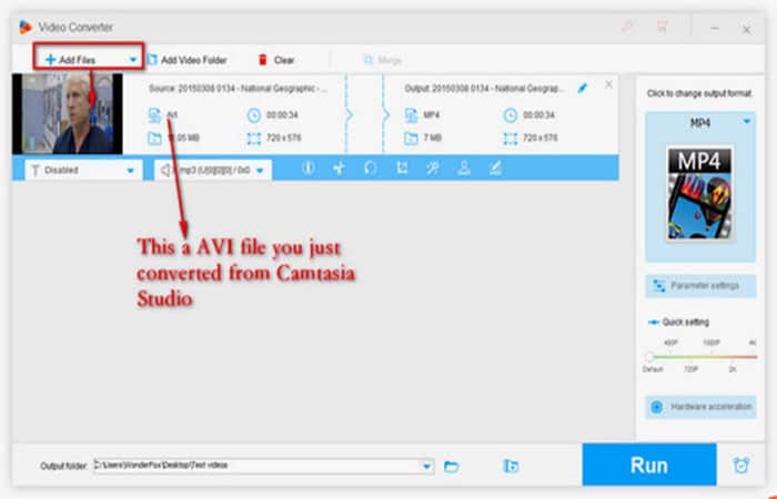 Convertir CAMREC a AVI 