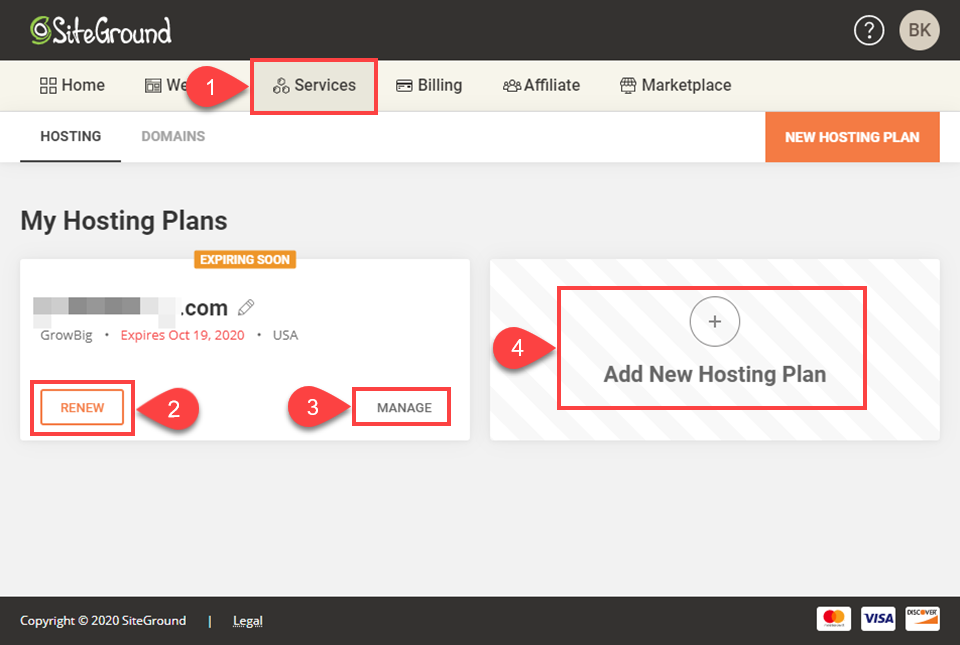 Alojamiento WordPress SiteGround