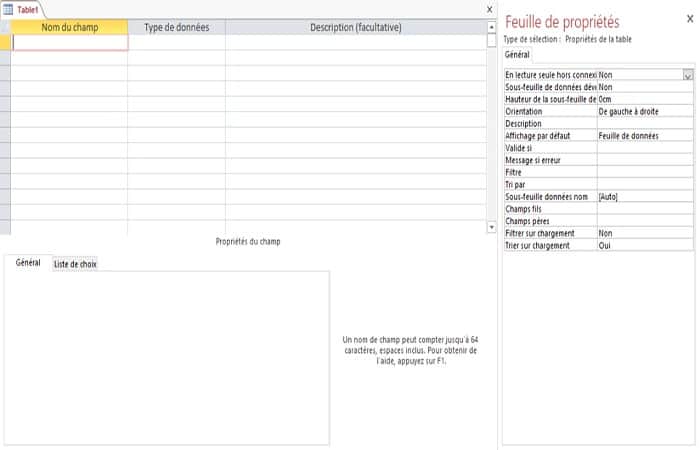 Imagen: Organice su tabla de acceso