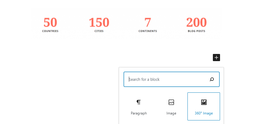 Agregar una imagen de 360 ​​grados a WordPress.