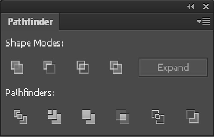 Cómo usar Pathfinder para recortar objetos en Illustrator