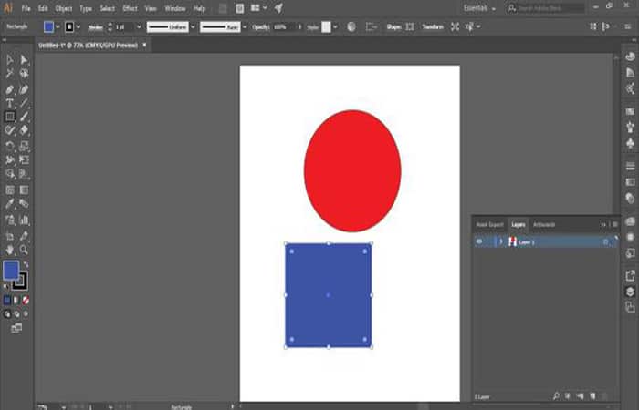 Cómo cortar y recortar objetos en Illustrator con Pathfinder