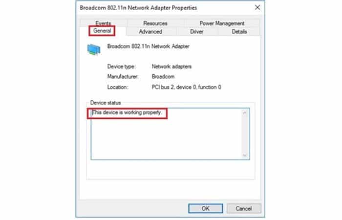 Administrador de dispositivos