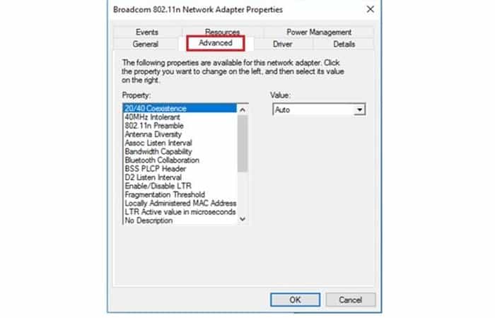 Este dispositivo no funciona correctamente.