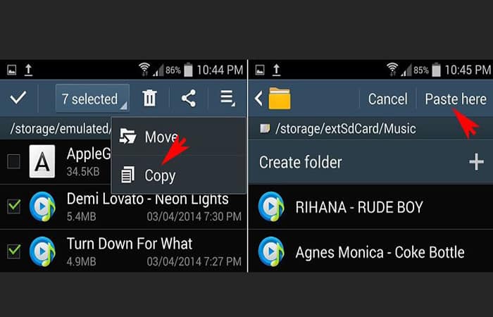 Configuración> Acerca del teléfono> Actualización del sistema