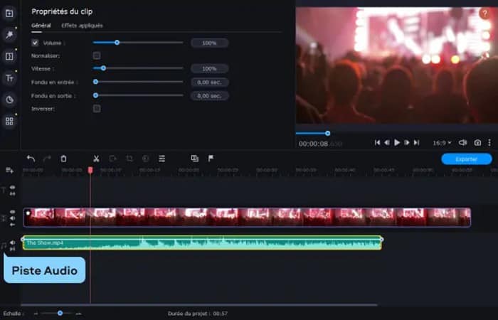 control deslizante Volumen